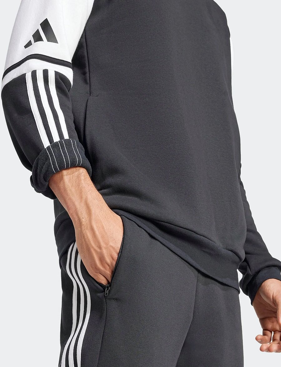 adidas Performance - SQ25 SW HOOD - hoodies - black/white - 5