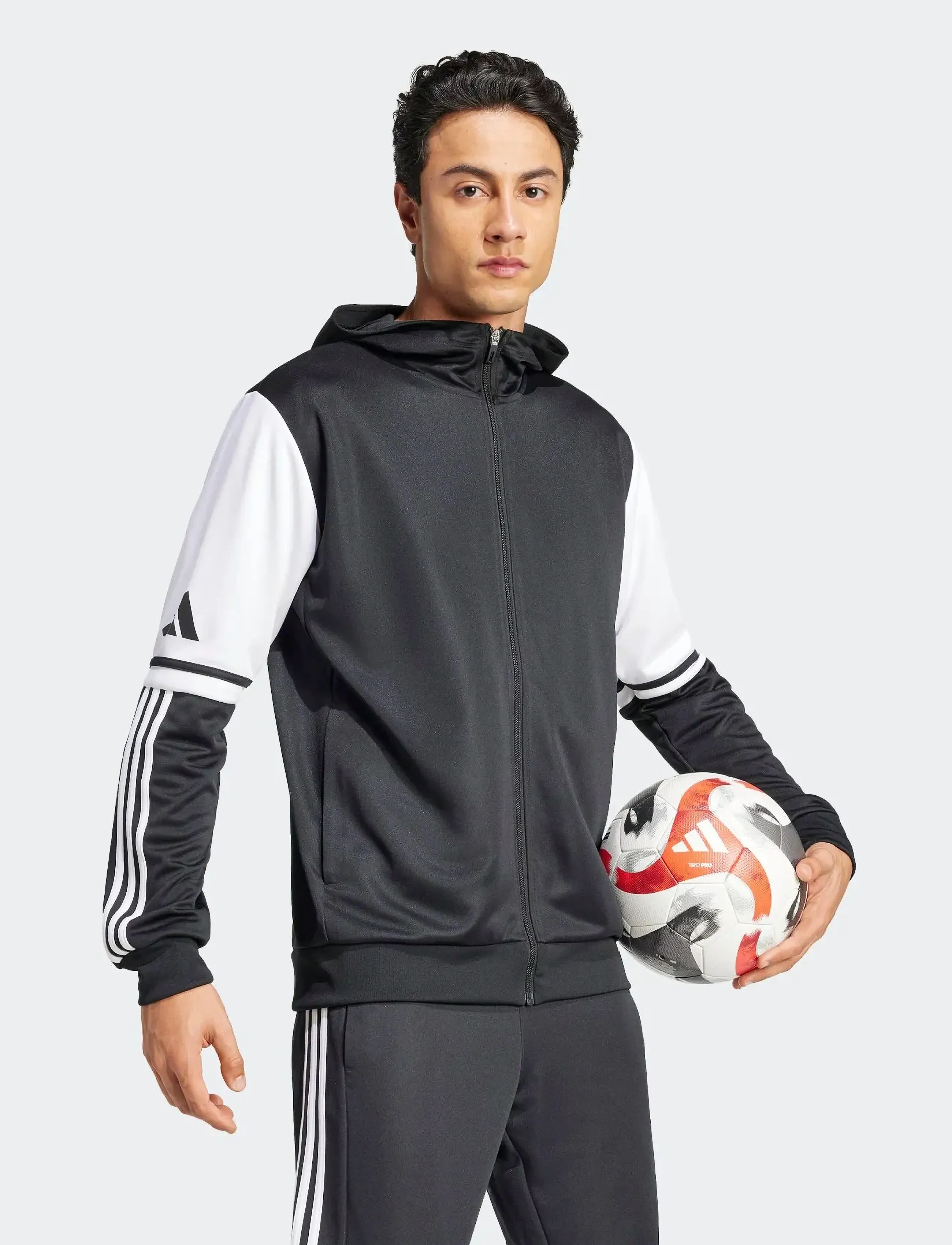 adidas Performance Sq25 Hood, M, Schwarz, Männerswear