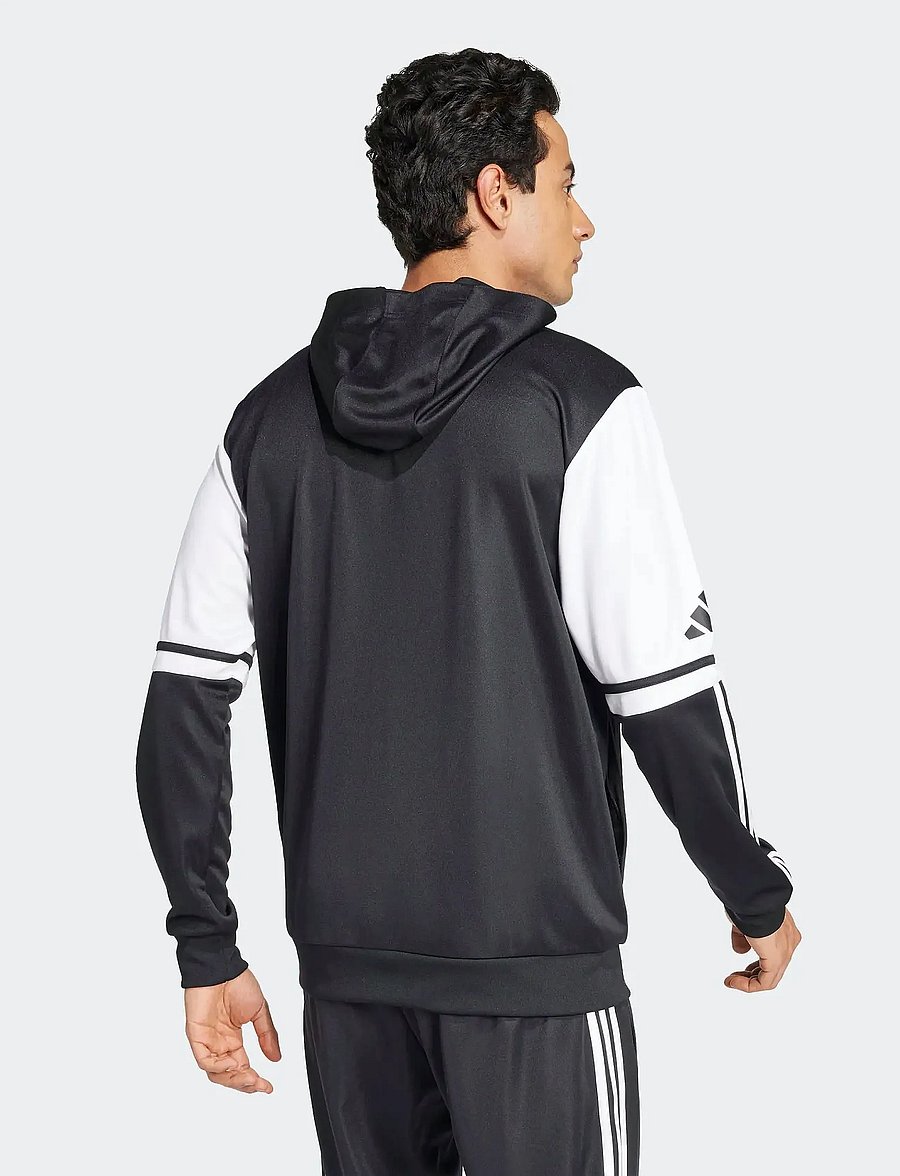adidas Performance - SQ25 HOOD - huvtröjor - black/white - 2
