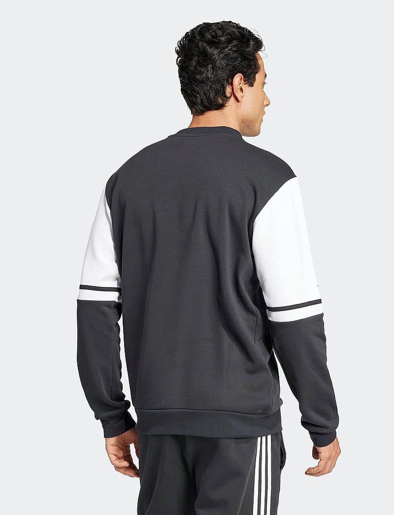 adidas Performance - SQ25 SW CREW - sweatshirts - black/white - 2