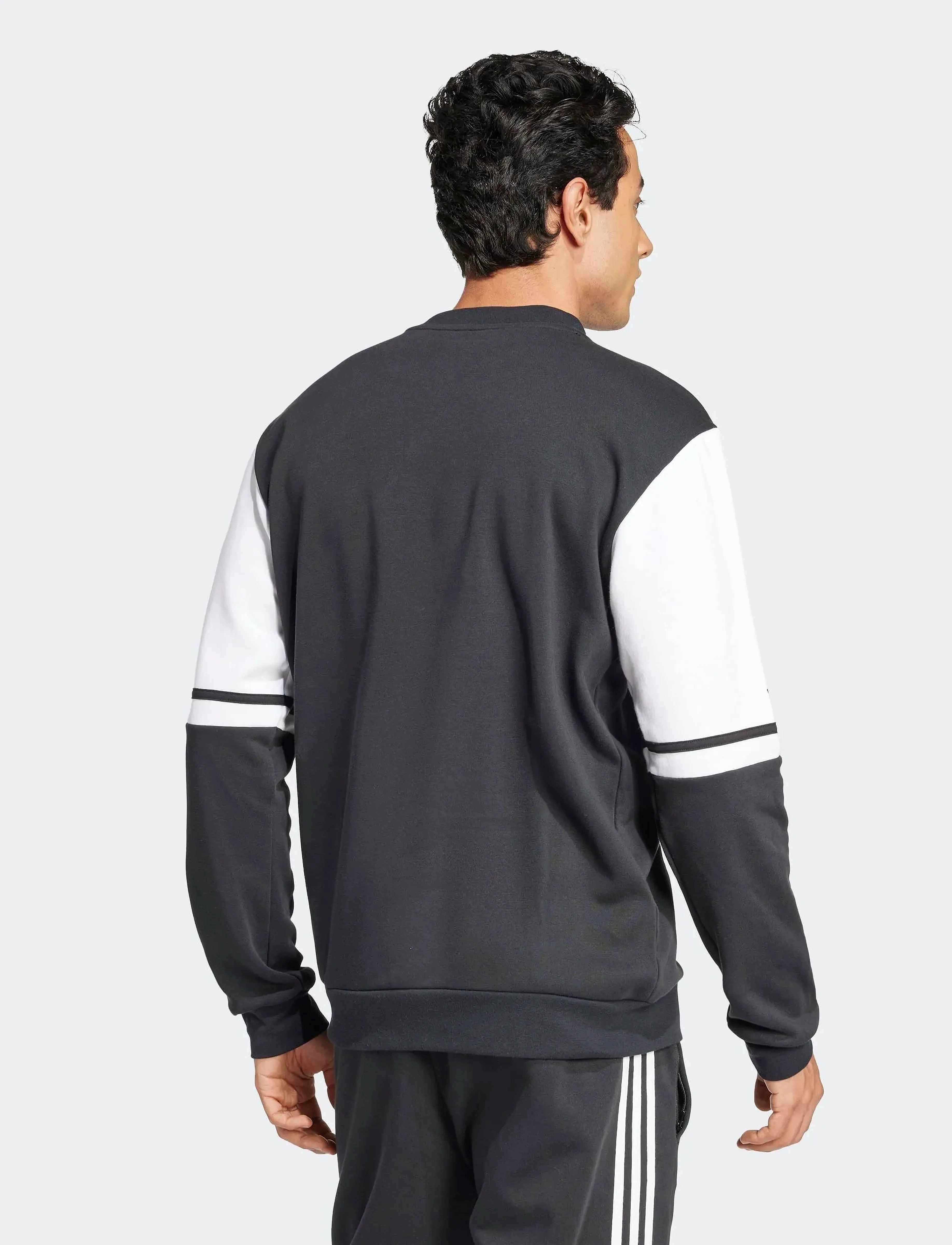adidas Performance - SQ25 SW CREW - sport - black/white - 2