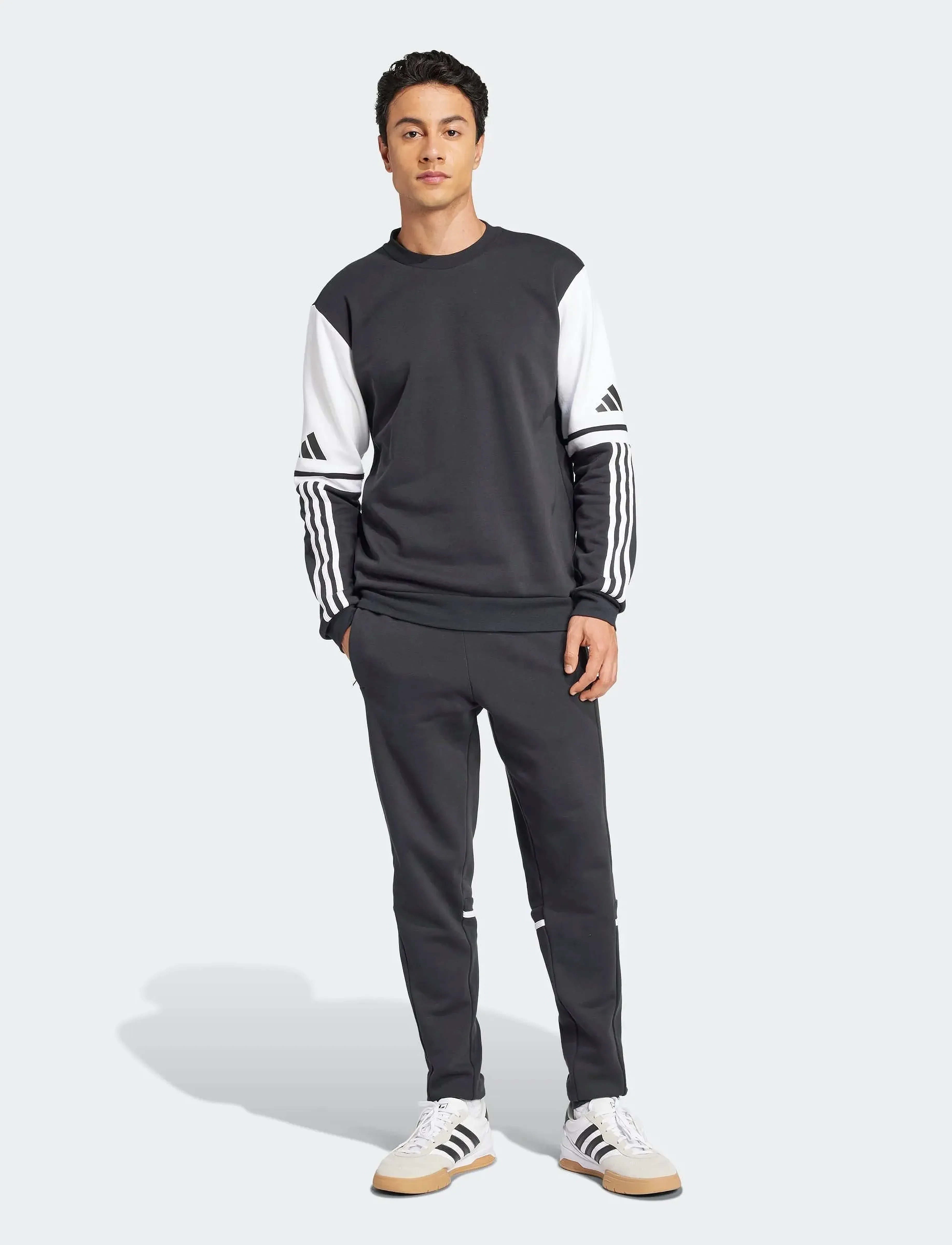 adidas Performance - SQ25 SW CREW - sport - black/white - 4