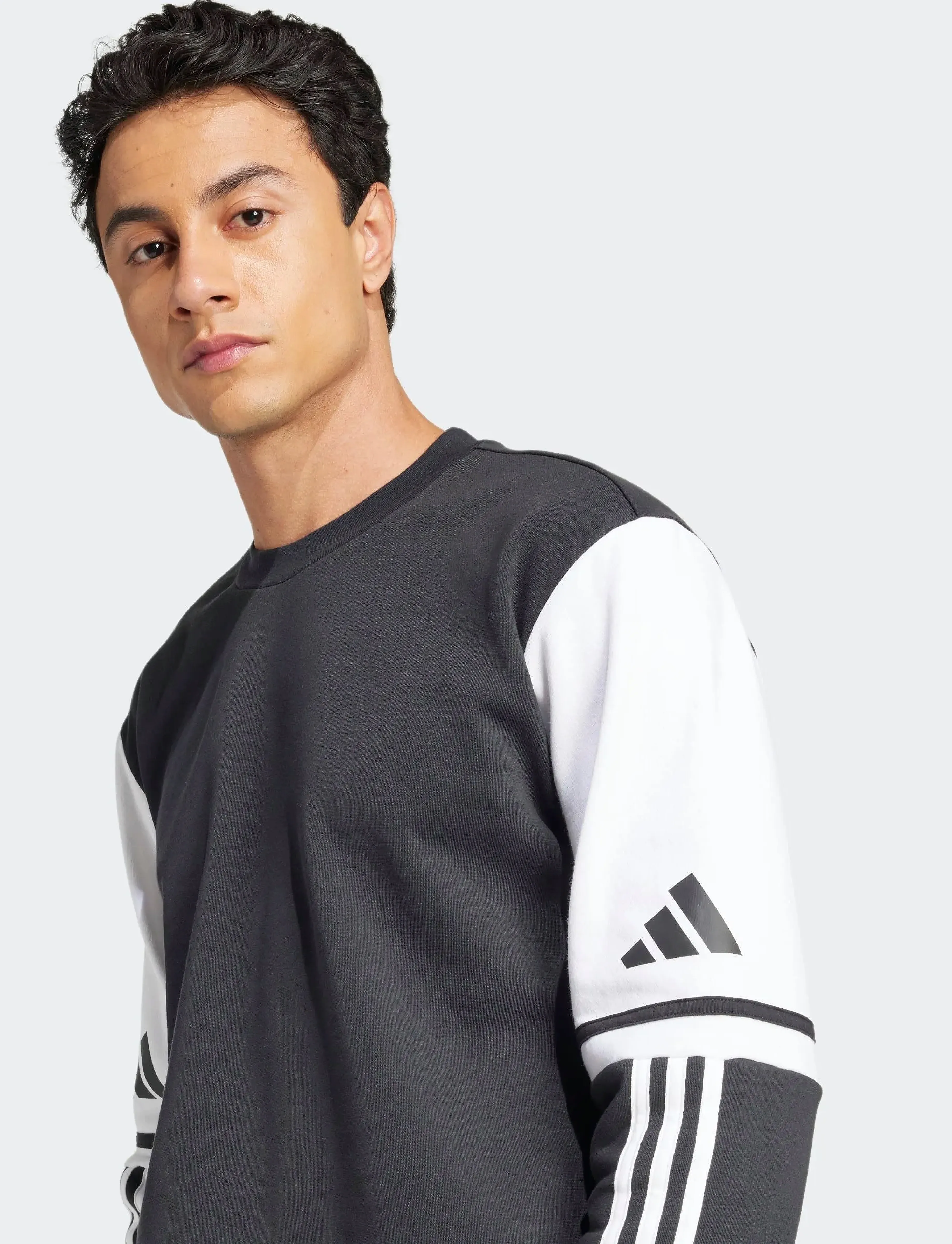 adidas Performance - SQ25 SW CREW - sport - black/white - 5