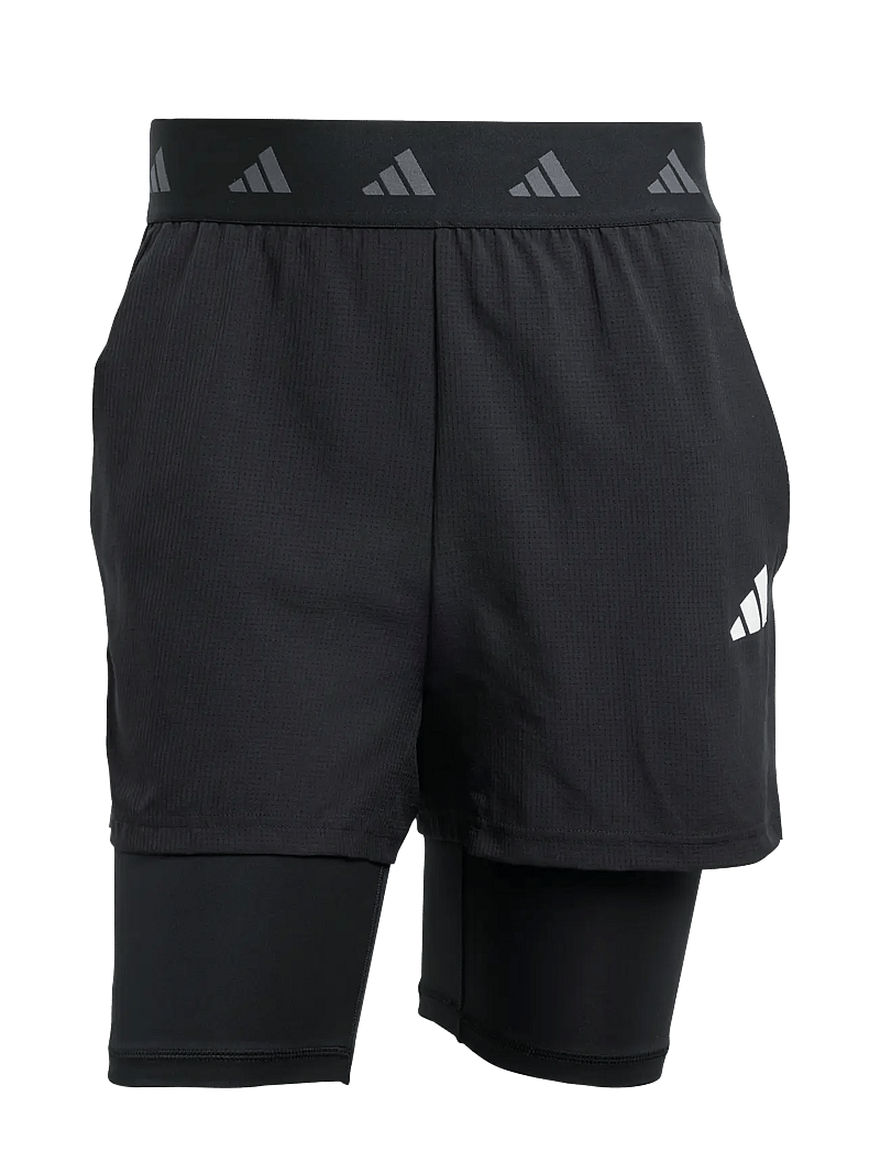adidas Performance - GYM+ 2in1 SHORT - black/black - 1