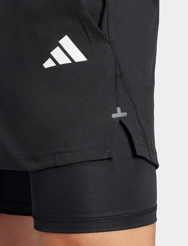 adidas Performance - GYM+ 2in1 SHORT - black/black - 2