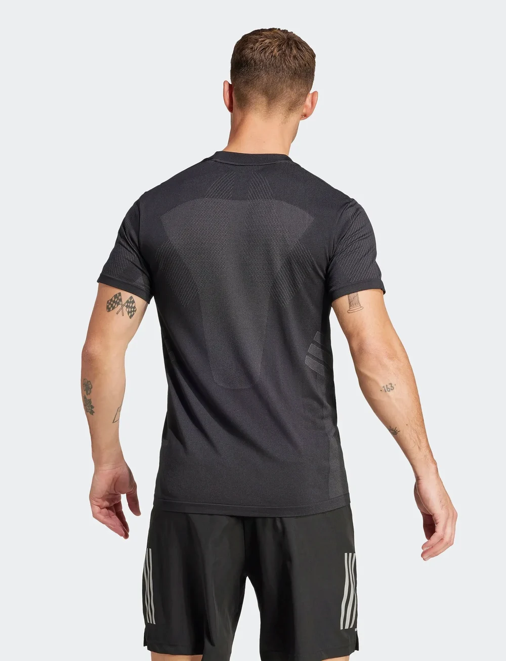 adidas Performance - GYM+ SML TEE - t-shirts - black/gresix - 2