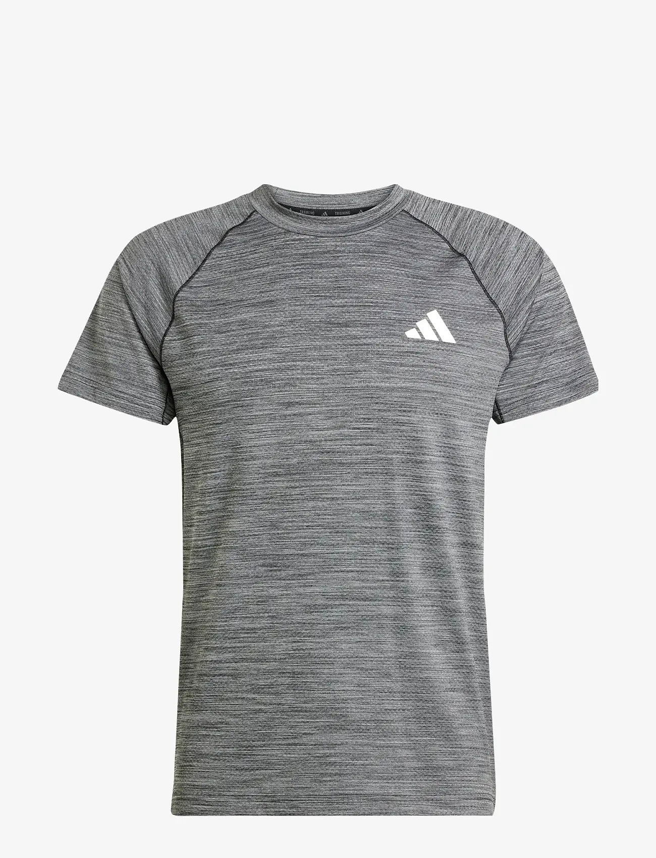adidas Performance - GYM+ TEE - t-shirts - blckme - 1