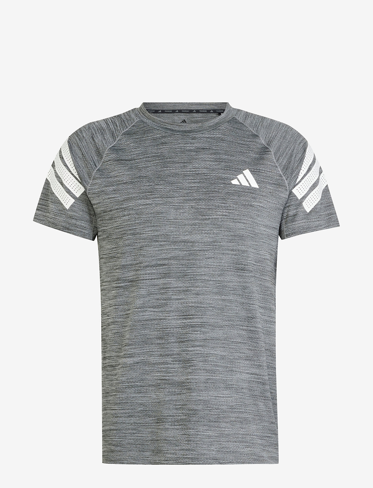 adidas Performance - GYM+ 3S TEE - t-shirts - blckme/white - 1