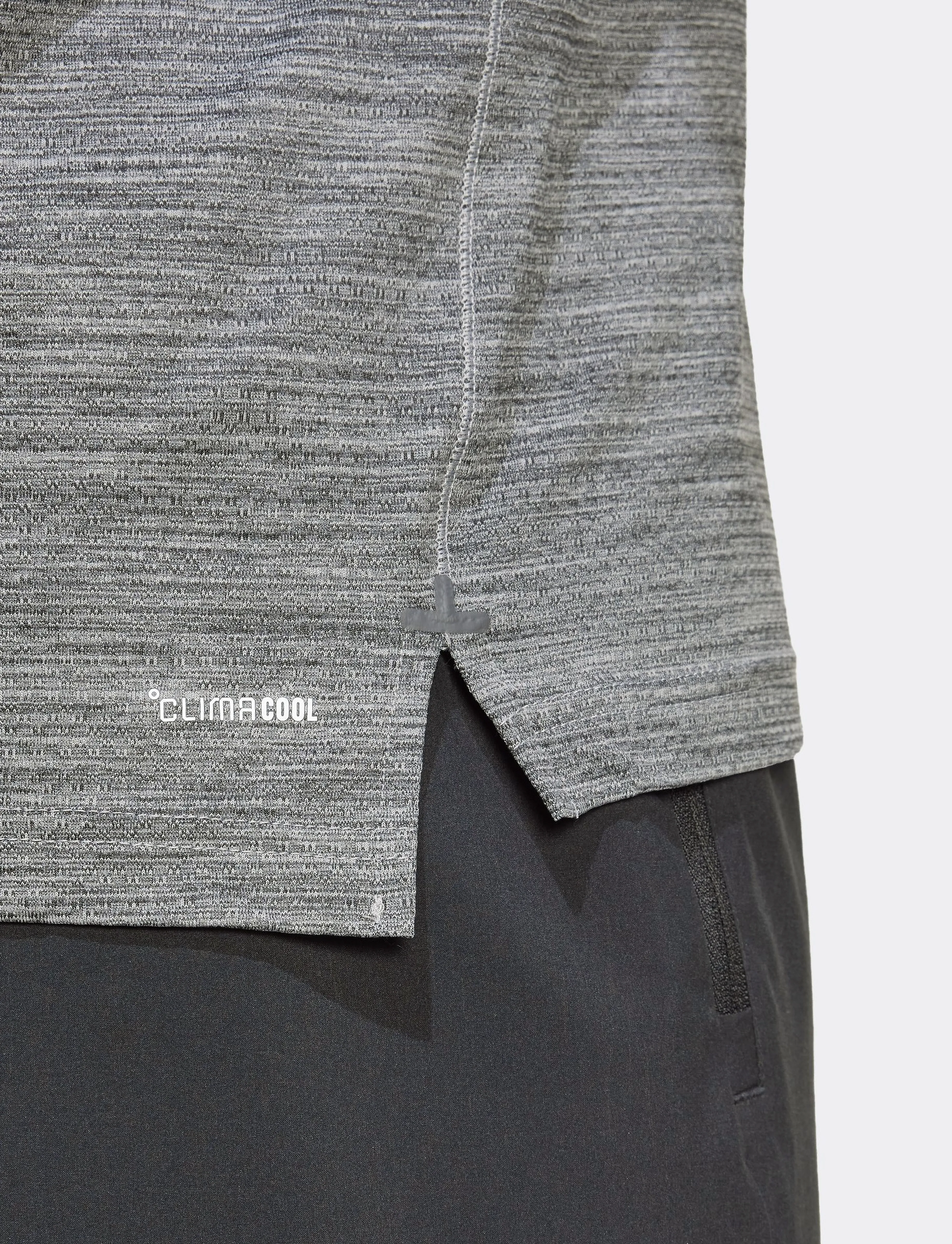 adidas Performance - GYM+ 3S TEE - short-sleeved t-shirts - blckme/white - 4