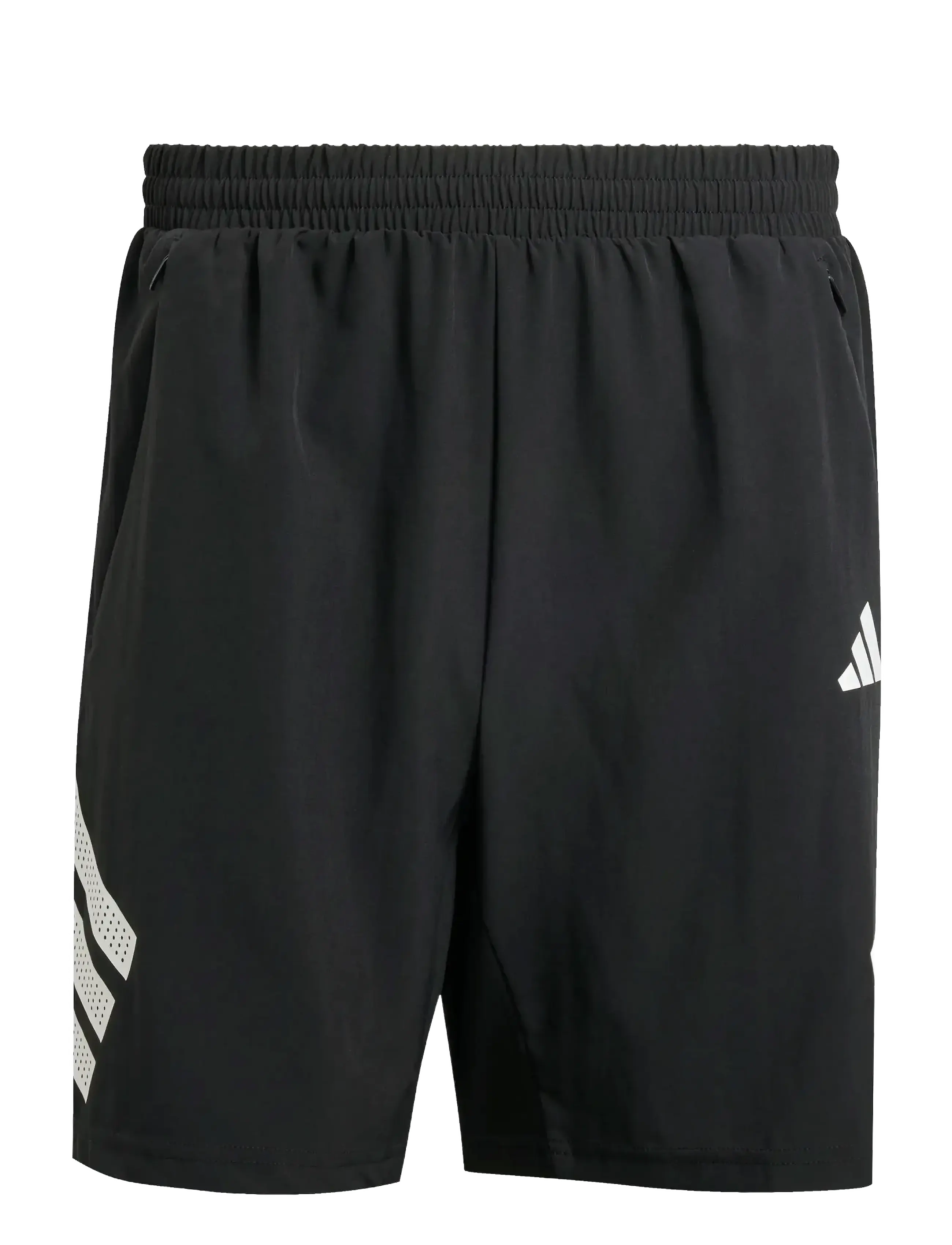 adidas Performance GYM+ 3S SHORT - Training - BLACK/WHITE / black