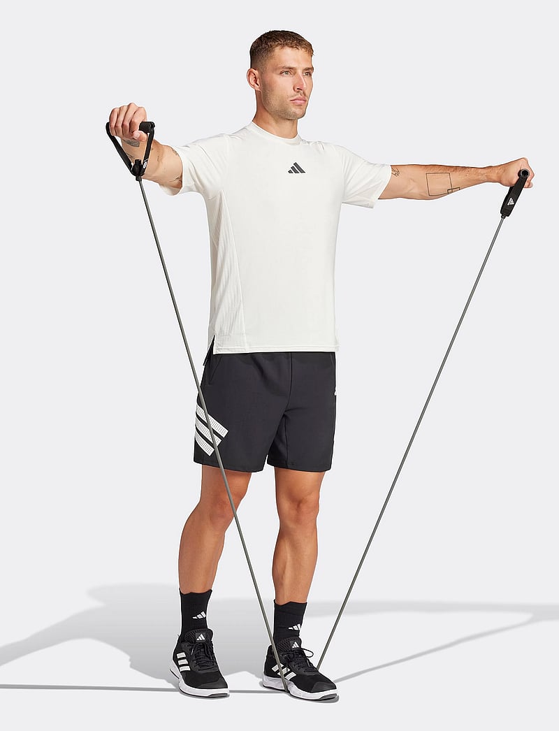 adidas Performance - GYM+ 3S SHORT - trainingsshorts - black/white - 0