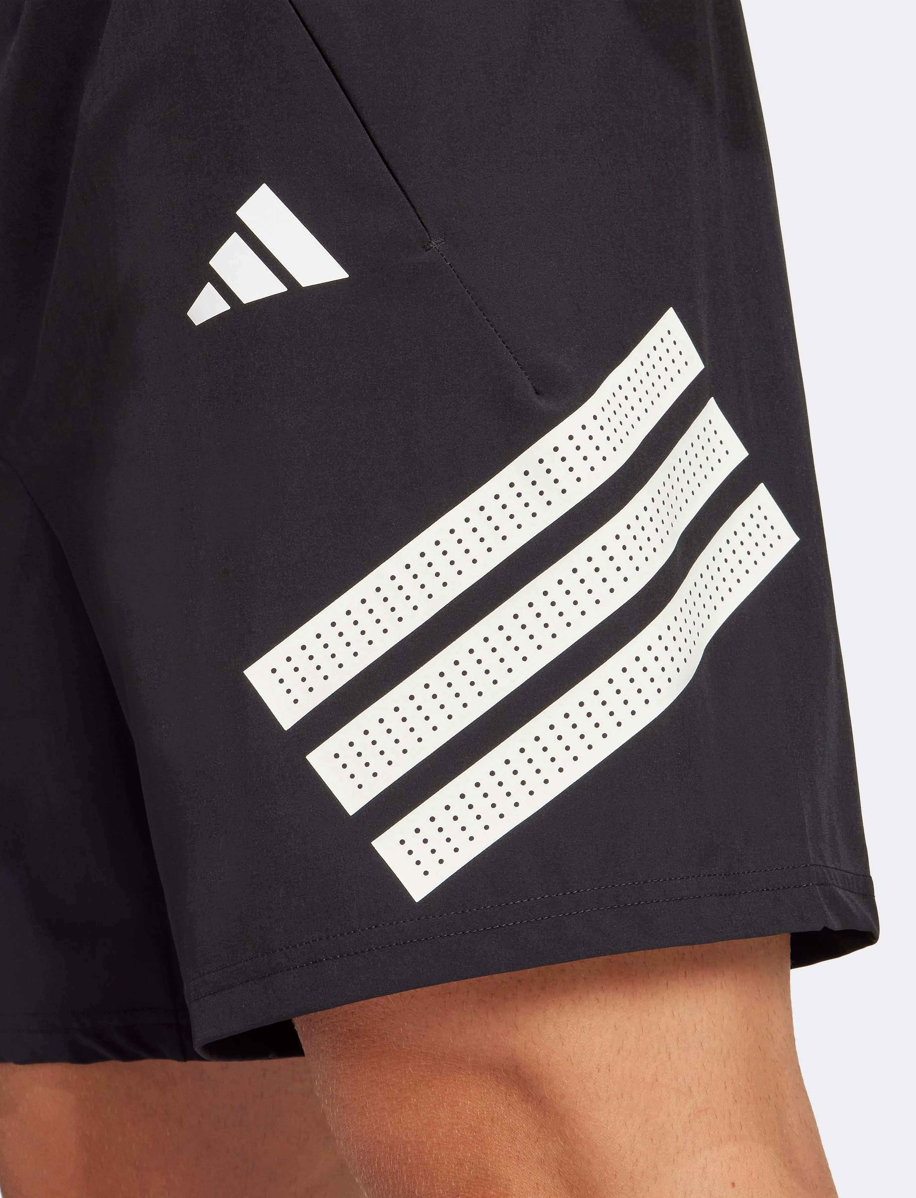 adidas Performance - GYM+ 3S SHORT - madalaimad hinnad - black/white - 3
