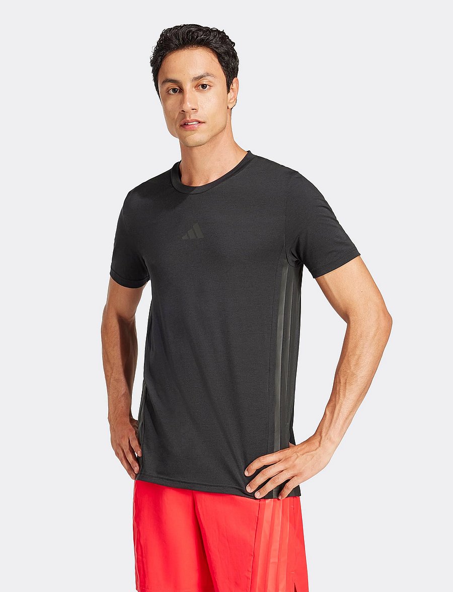 adidas Performance - D4T 3S TEE - t-shirts - black - 0