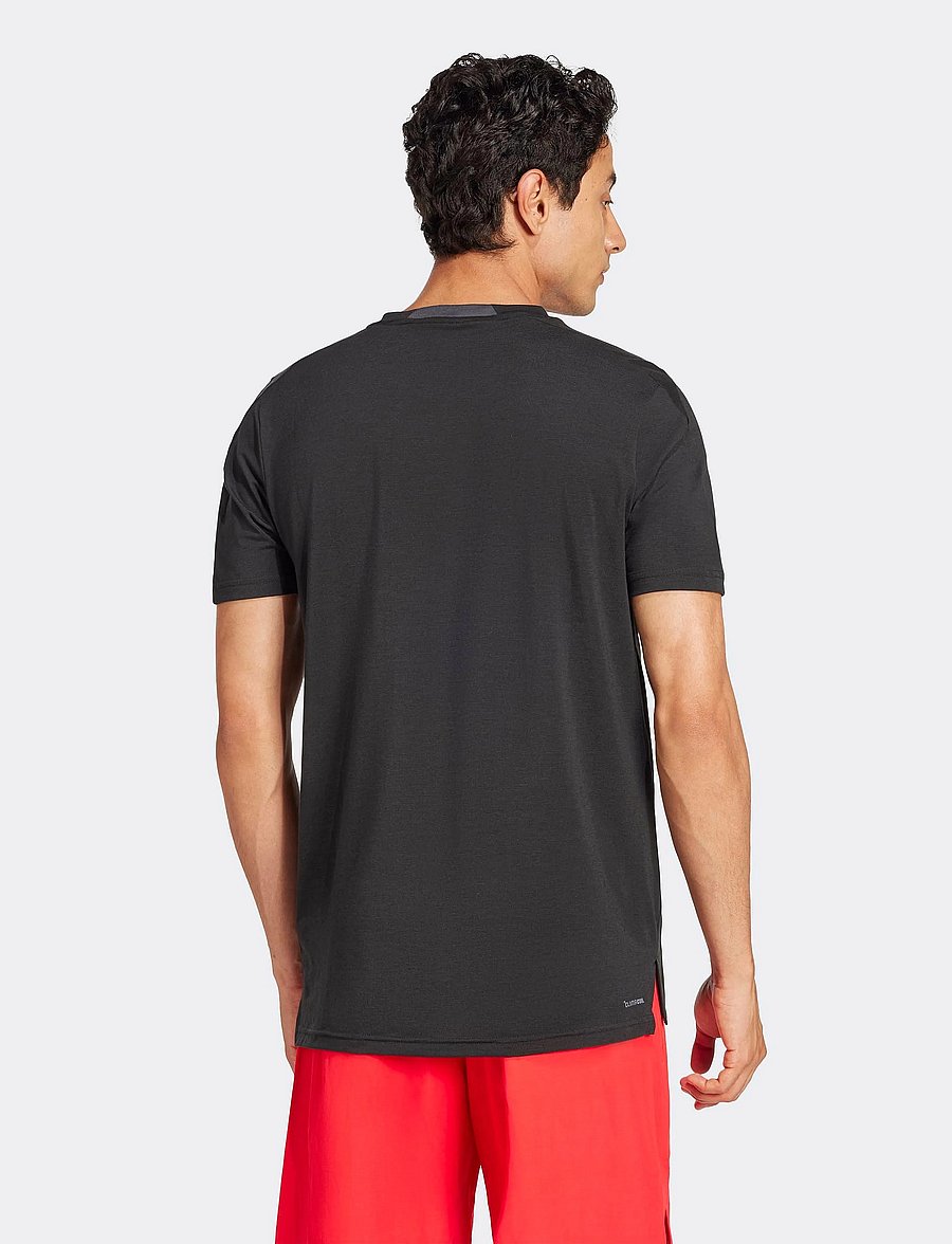 adidas Performance - D4T 3S TEE - t-shirts - black - 3