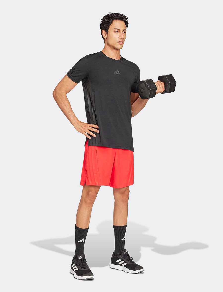 adidas Performance - D4T 3S TEE - t-shirts - black - 5