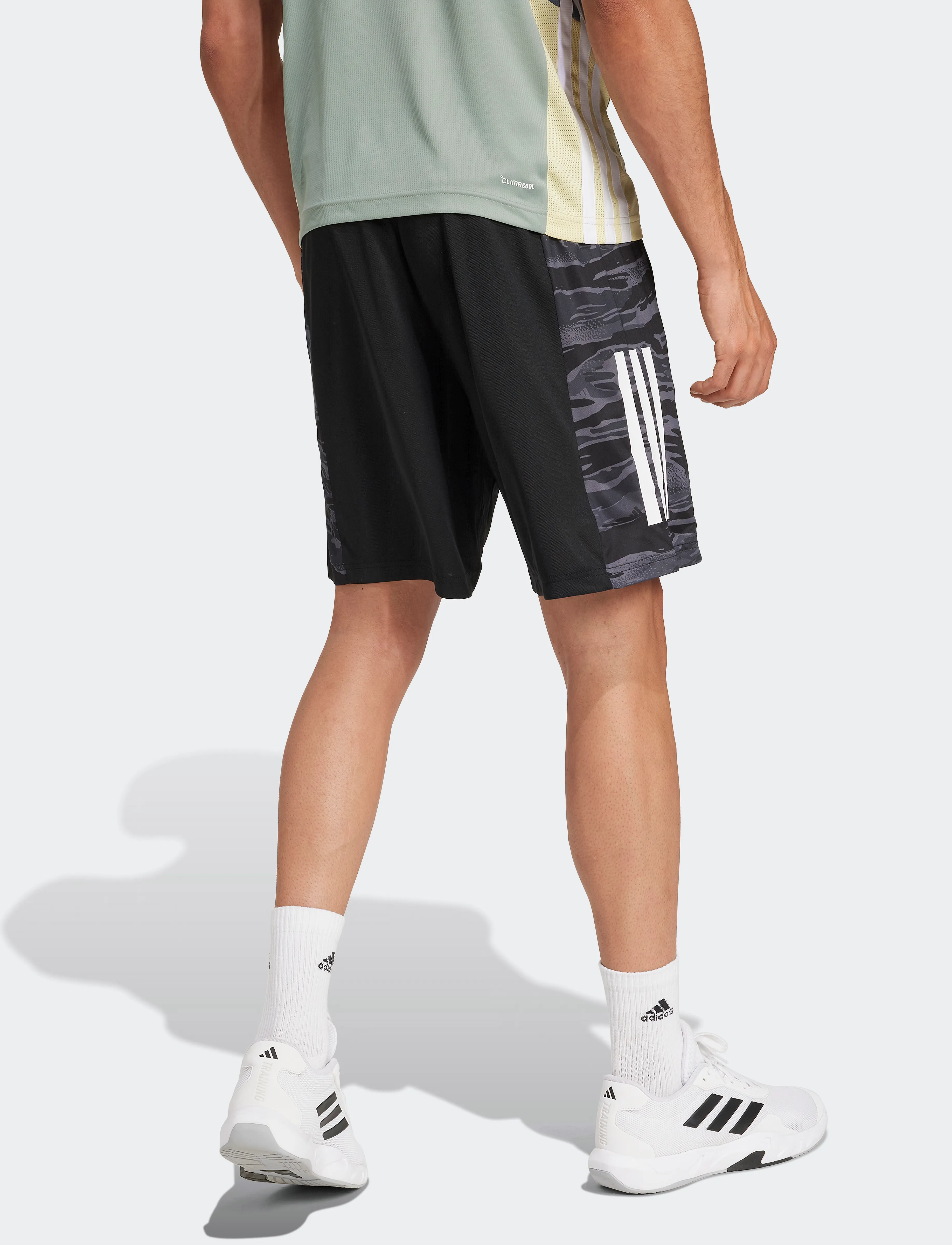 adidas Performance - CAMO 3S SHORT - alhaisimmat hinnat - black - 3
