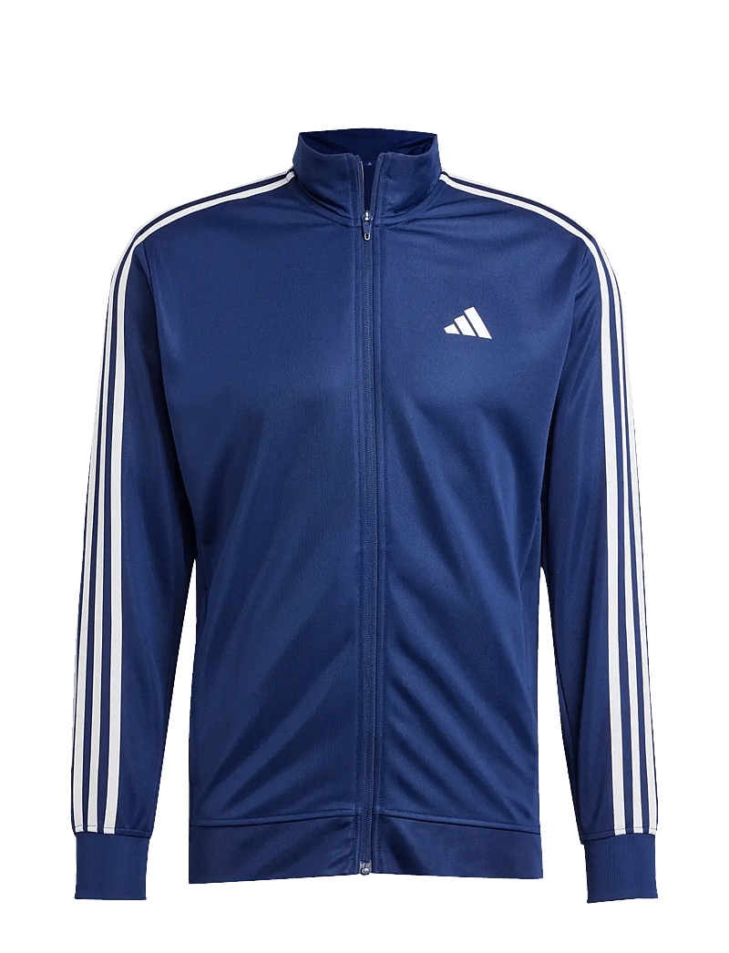 adidas Performance - TR-ES 3S T-TOP - fleece og mellemlag - dkblue - 1