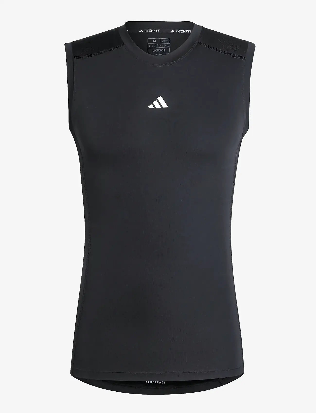 adidas Performance - TF C SL TEE - tanktops - black - 1