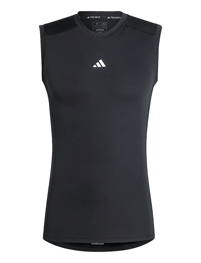 adidas Performance - TF C SL TEE - treenitopit - black - 1