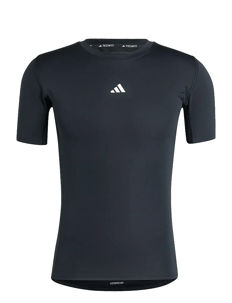 adidas Performance - TF TEE - t-shirts - black - 1