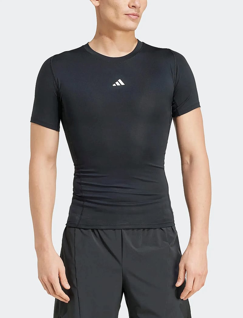 adidas Performance - TF TEE - t-shirts - black - 4