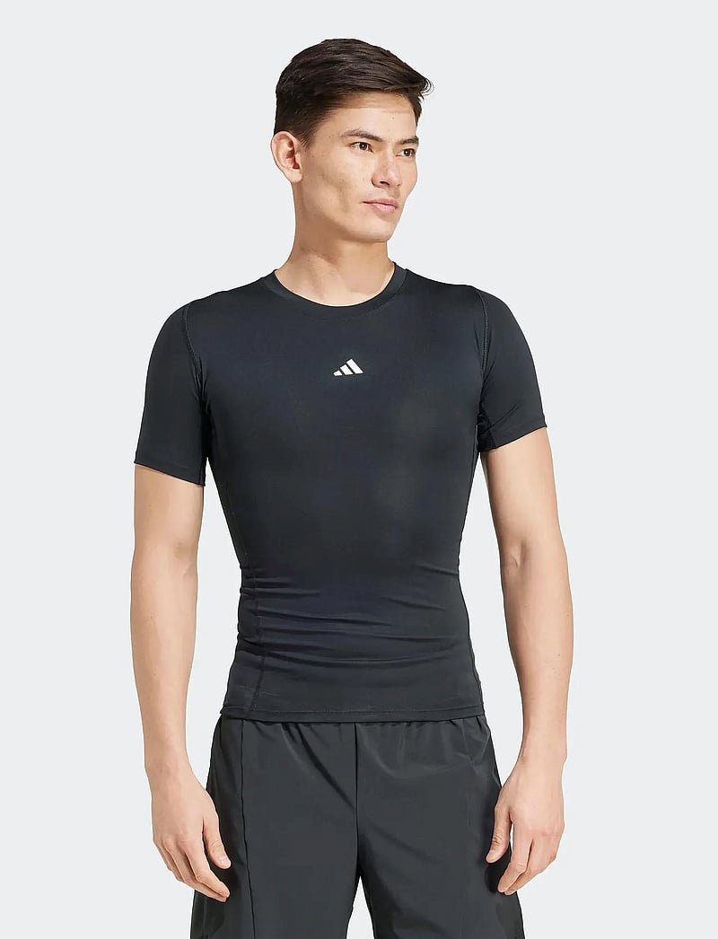 adidas Performance - TF TEE - t-shirts - black - 5