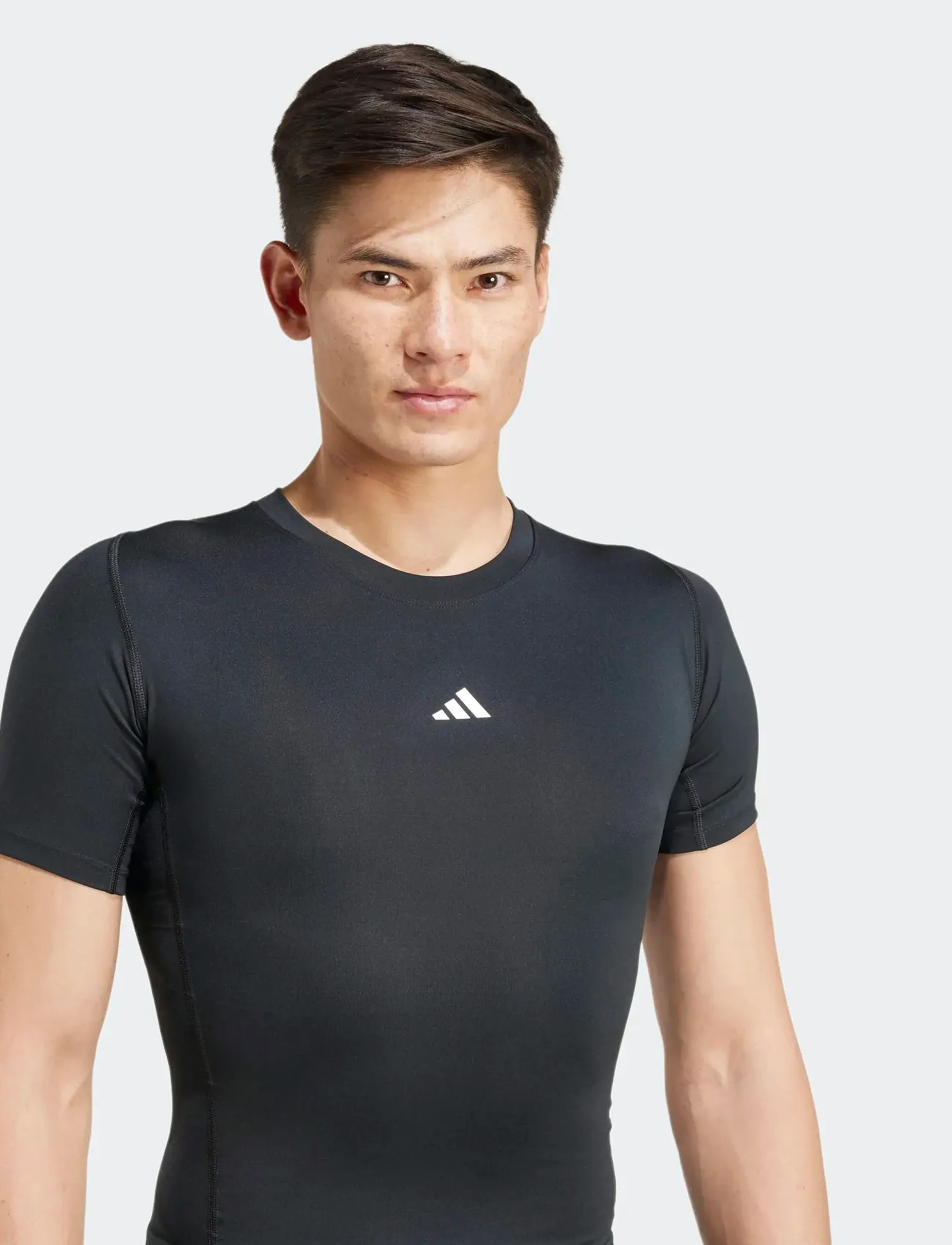 adidas Performance TF TEE - Streetstyle - BLACK / black