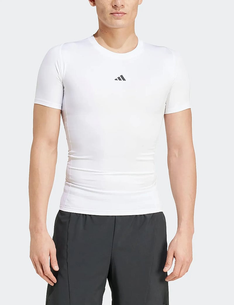 adidas Performance - TF TEE - t-shirts - white - 3