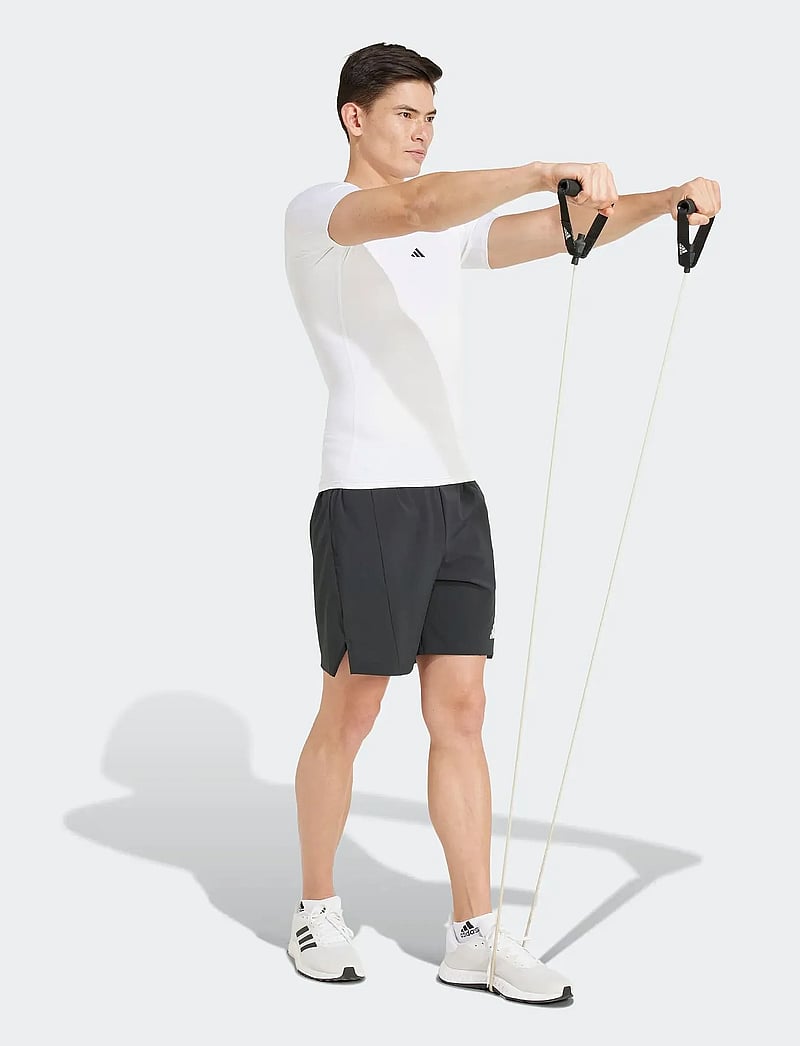 adidas Performance - TF TEE - t-shirts - white - 4
