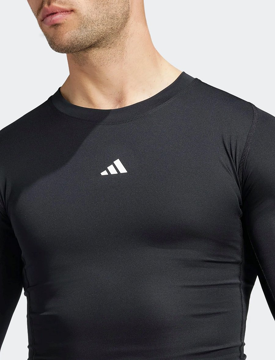 adidas Performance - TF LS TEE - pikkade varrukatega alussärgid - black - 3