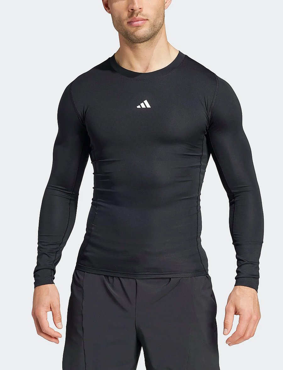 adidas Performance - TF LS TEE - pikkade varrukatega alussärgid - black - 5