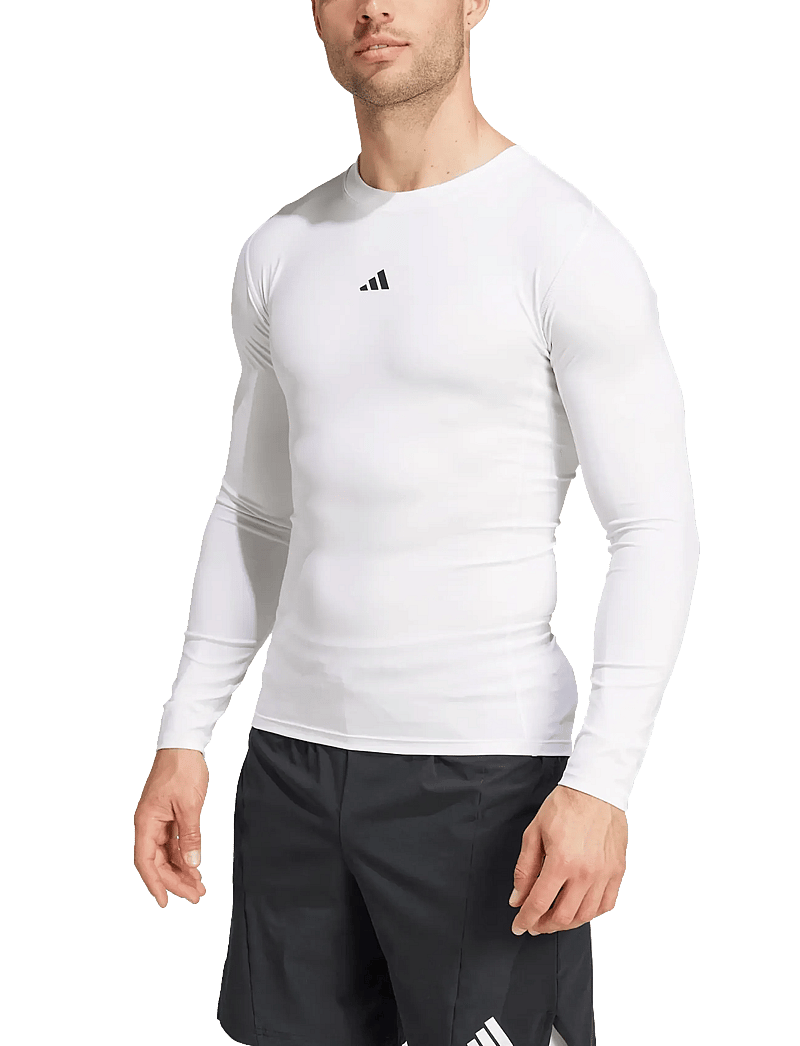adidas Performance - TF LS TEE - longsleeved tops - white - 0