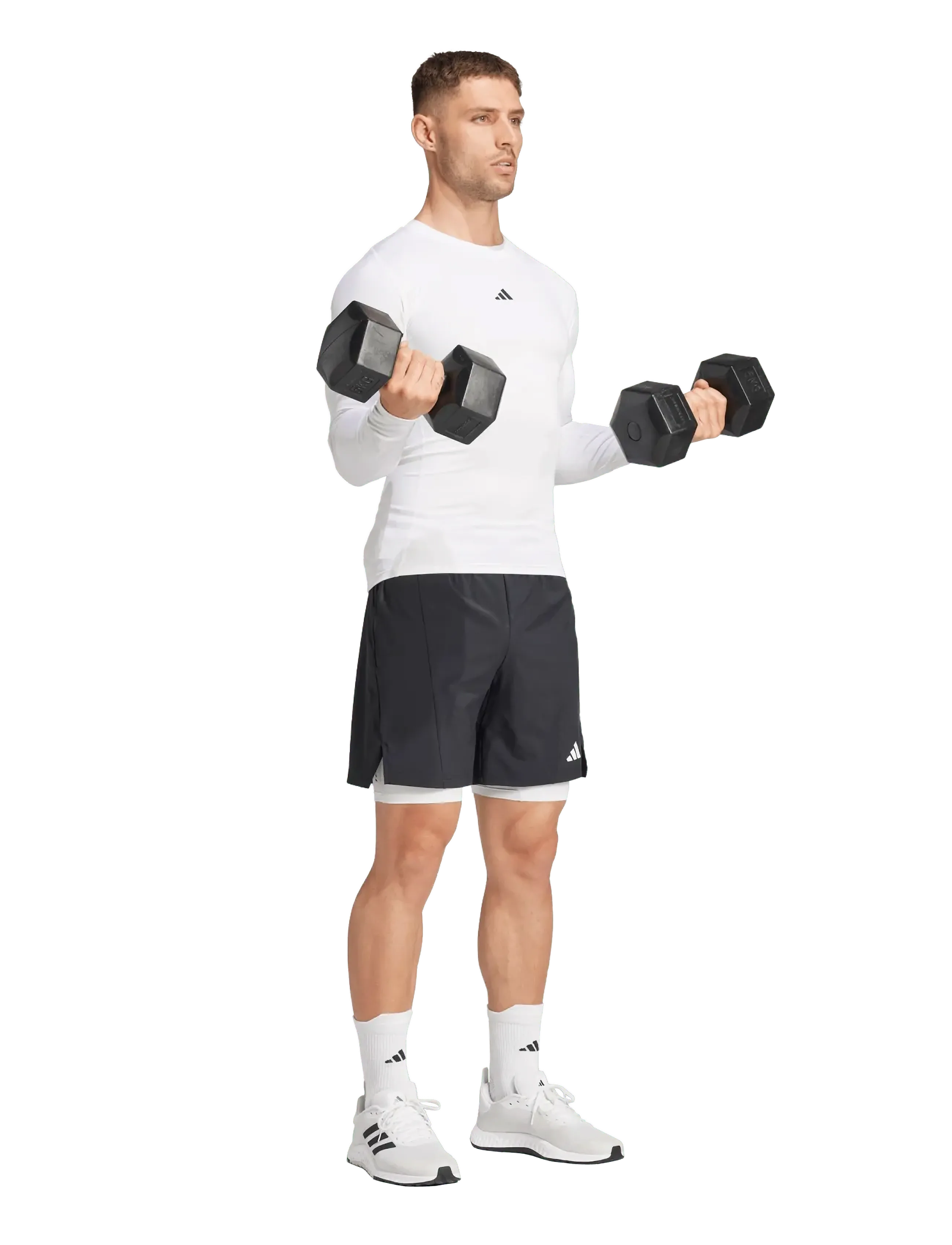 adidas Performance - TF LS TEE - hauts à manches longues - white - 2