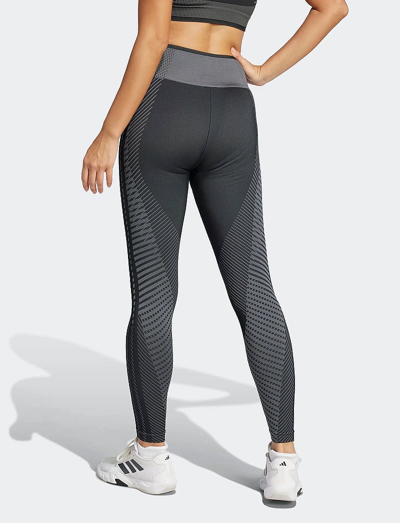 adidas Performance - KNIT 7/8 L - trainingstights - black/gresix - 2