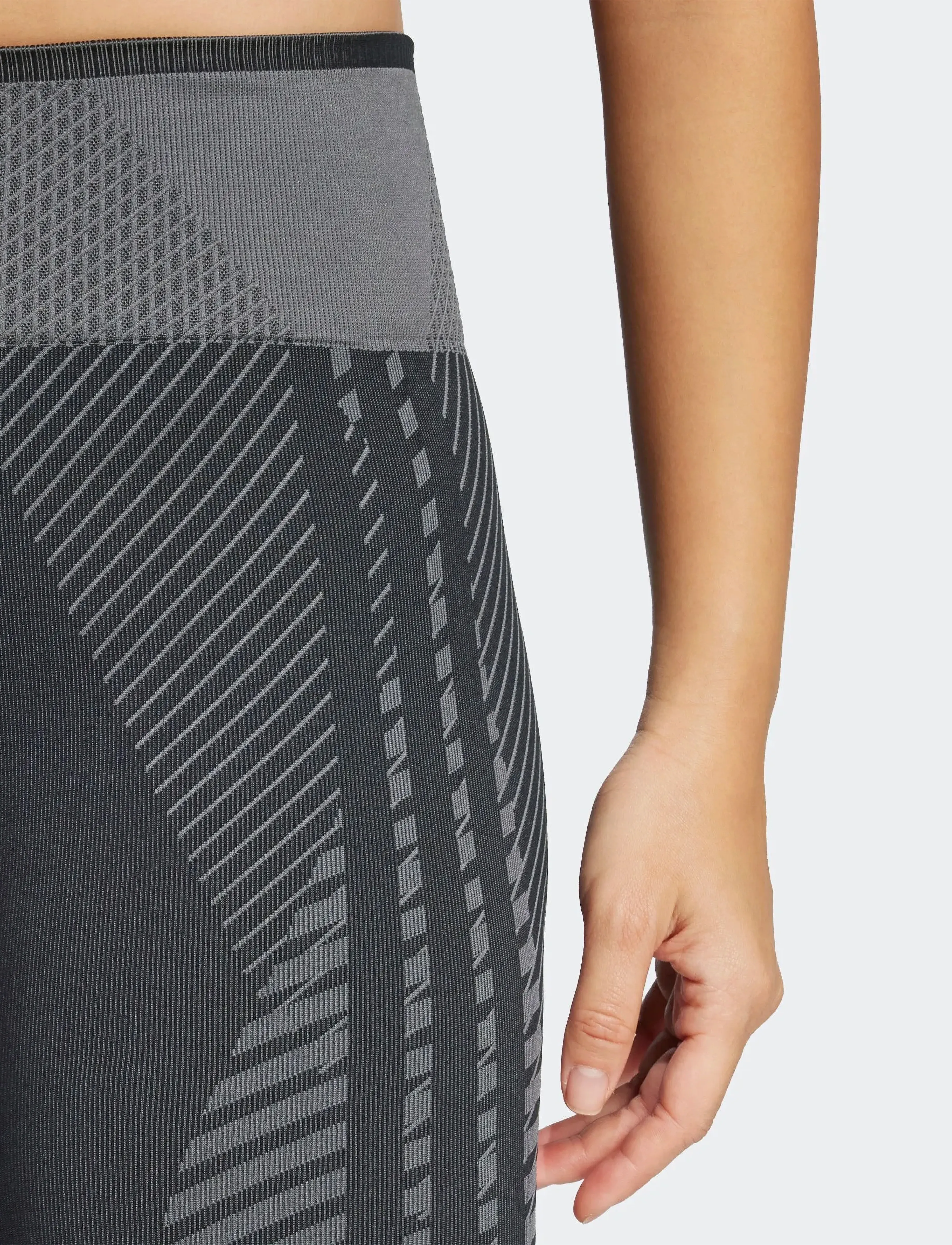 Adidas Performance Knit 7/8 träningstights dam – bild 6