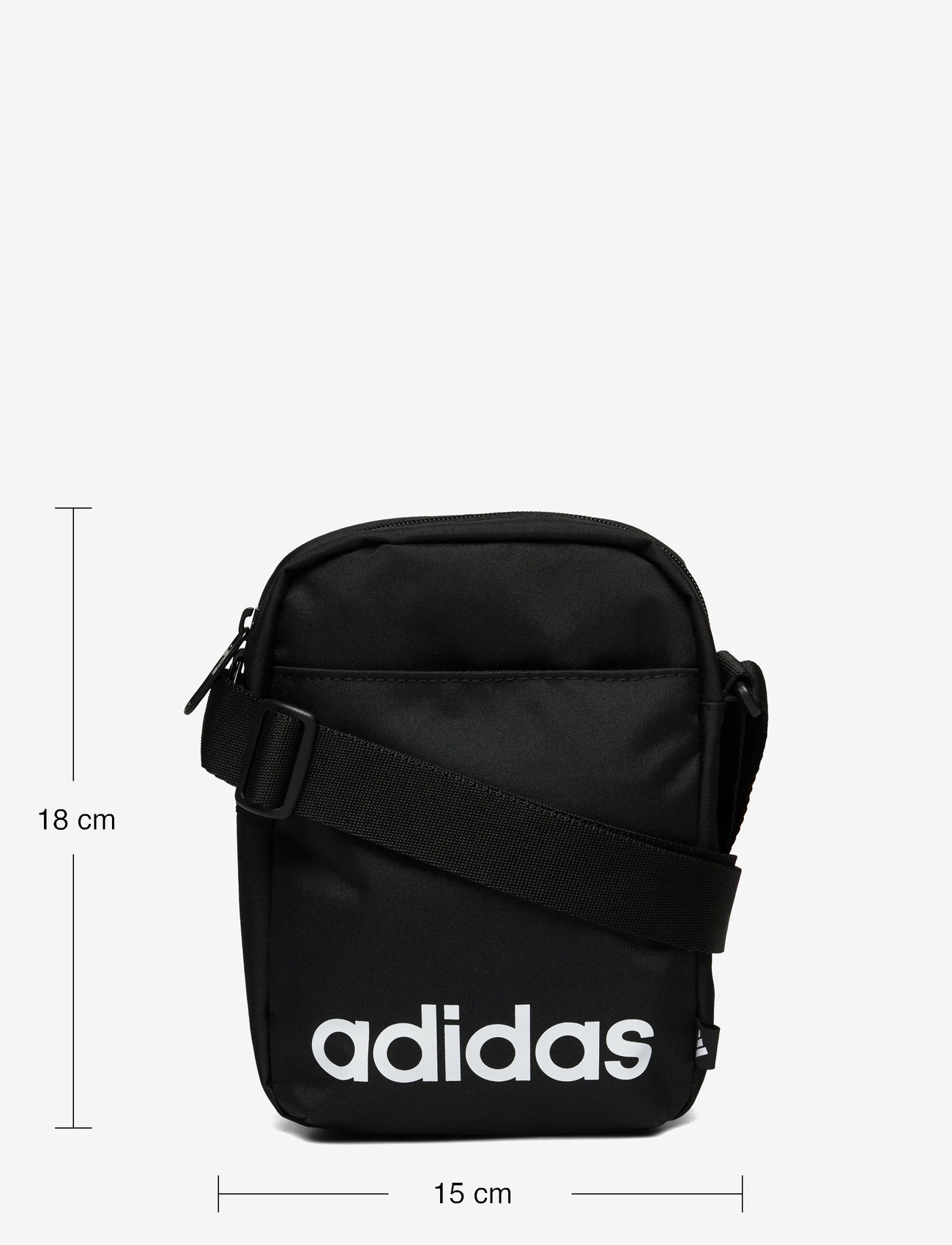 adidas Performance - LINEAR ORG - handtaschen & bauchtaschen - black/white - 4