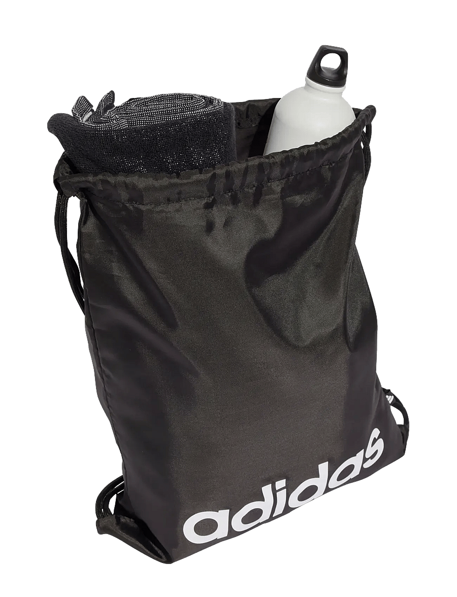adidas Performance - LINEAR GYMSACK - trainingstaschen - black/white - 2