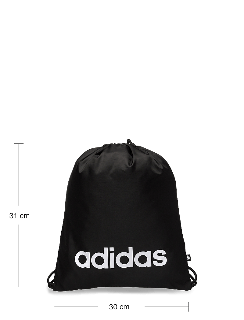 adidas Performance - LINEAR GYMSACK - trainingstaschen - black/white - 5