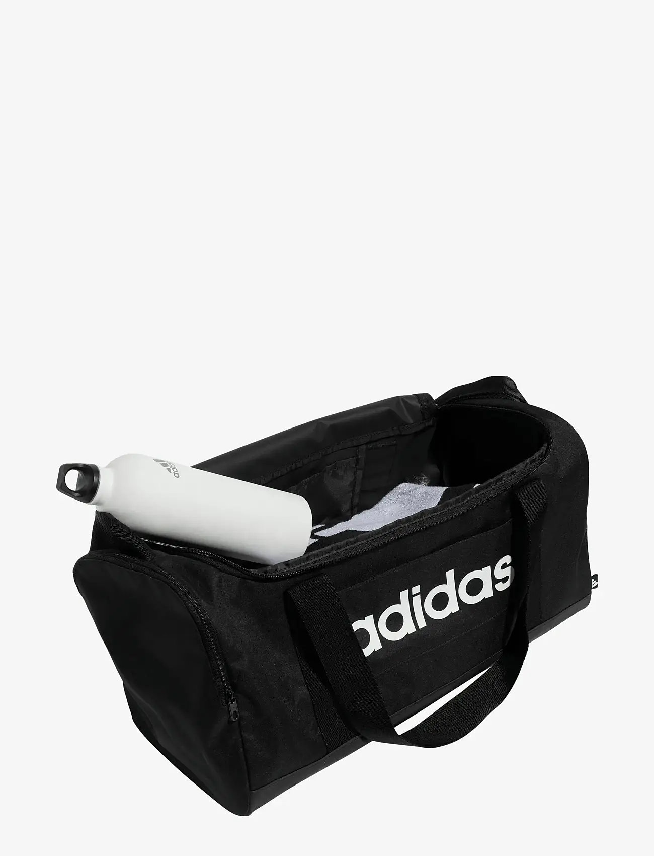 adidas Performance - LINEAR DUFFEL S - trainingstaschen - black/black/white - 2