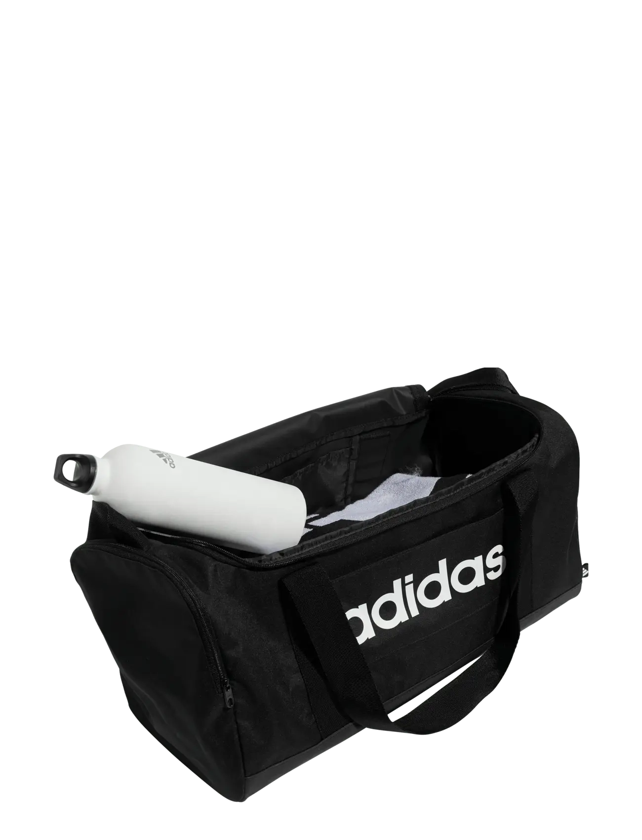 adidas Performance - LINEAR DUFFEL S - laveste priser - black/black/white - 2