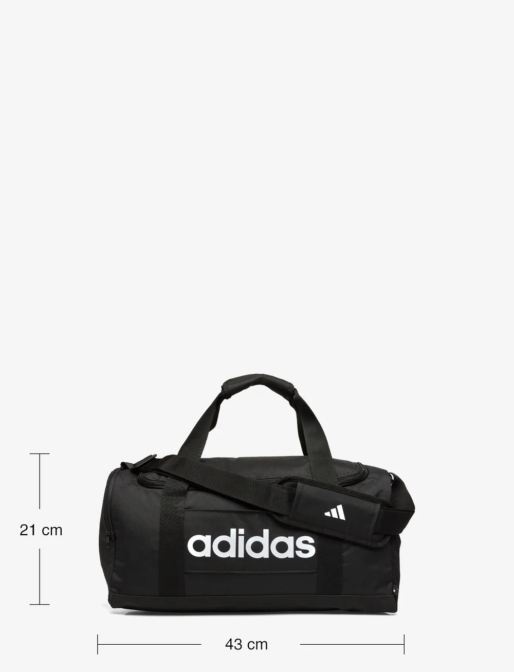 adidas Performance - LINEAR DUFFEL S - trainingstaschen - black/black/white - 5