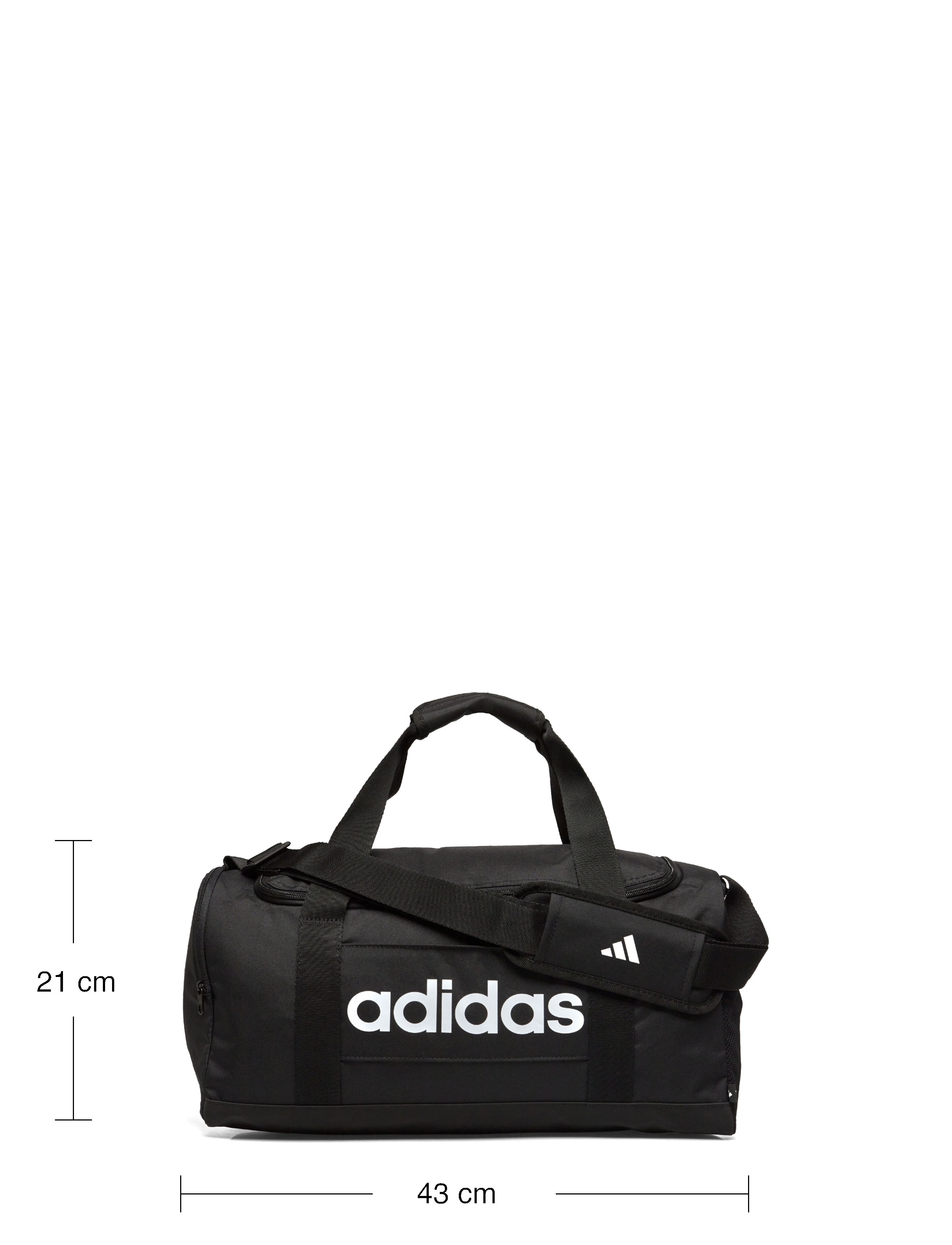 adidas Performance - LINEAR DUFFEL S - laveste priser - black/black/white - 5
