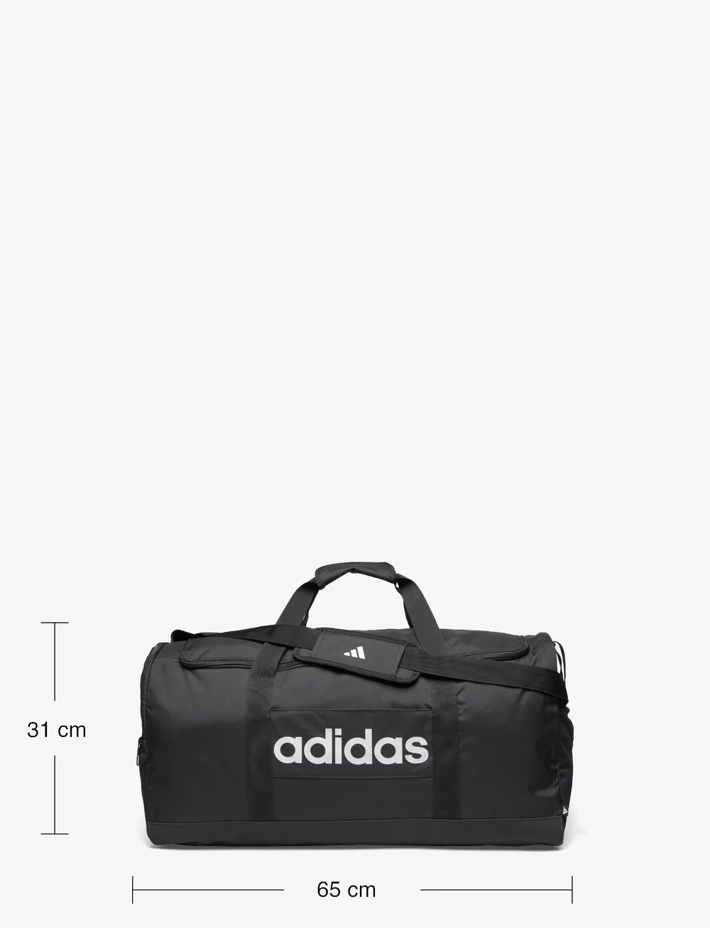 adidas Performance - LINEAR DUFFEL L - træningstasker - black/black/white - 3
