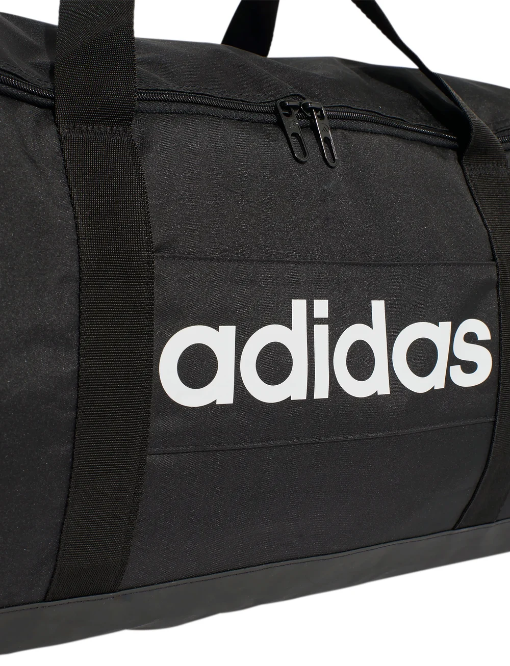 adidas Performance - LINEAR DUFFEL L - træningstasker - black/black/white - 4