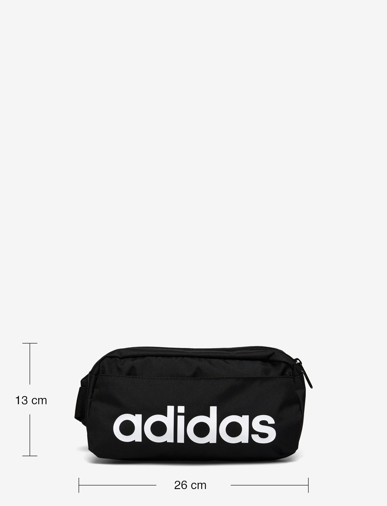 adidas Performance - LINEAR BUMBAG - crossbody & bum bags - black/white - 5