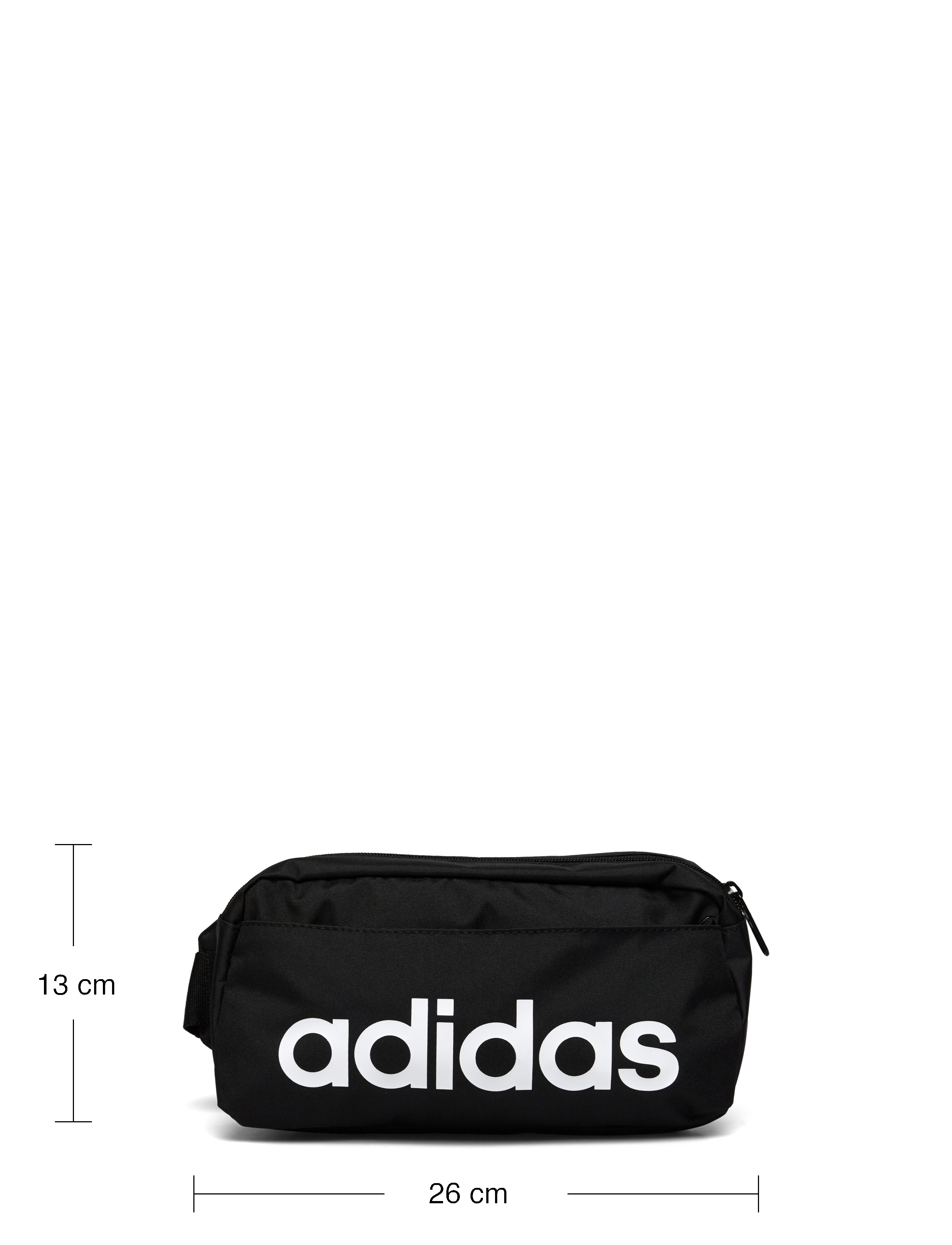 adidas Performance - LINEAR BUMBAG - crossbody & bæltetasker - black/white - 5