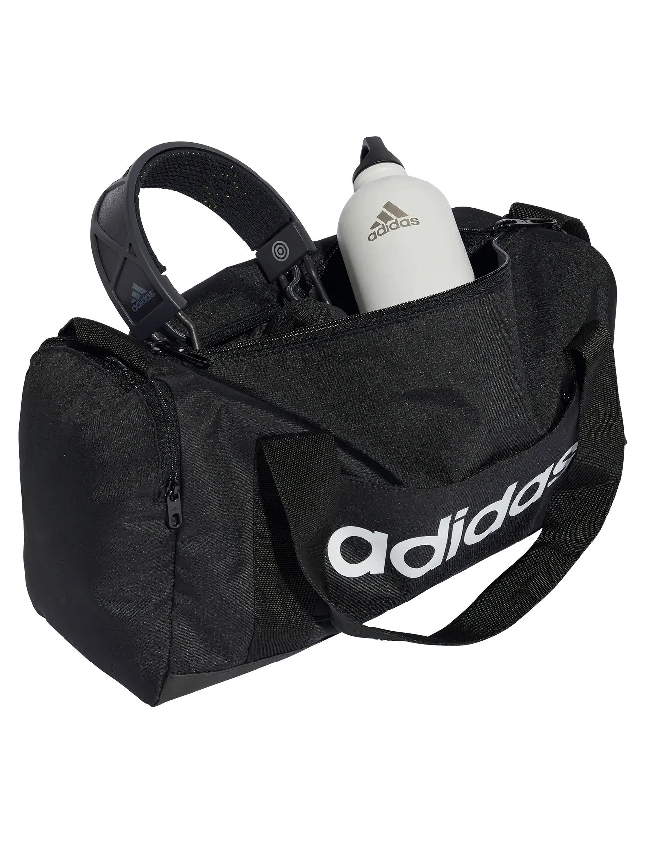 adidas Performance - LINEAR DUFF XS - kingitused alla 30€ - black/black/white - 3