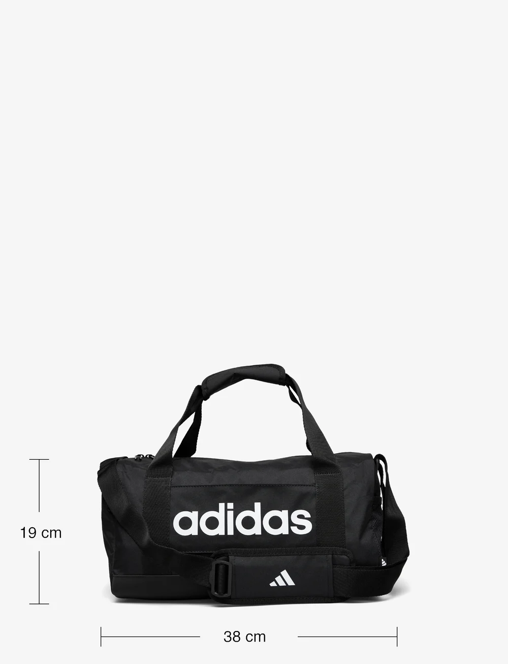 adidas Performance - LINEAR DUFF XS - træningstasker - black/black/white - 5