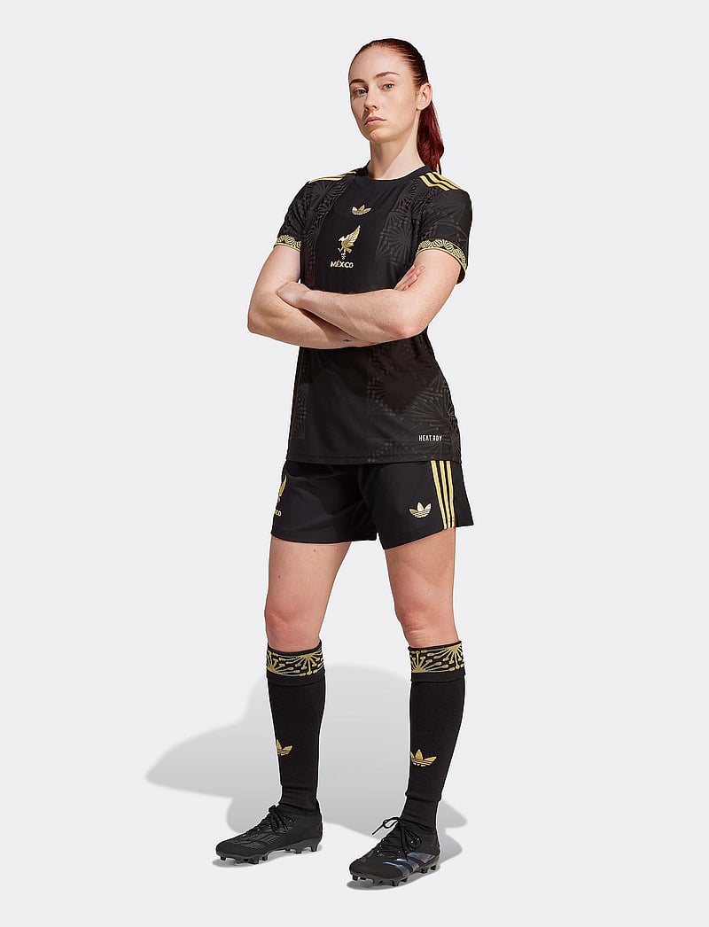 adidas Performance - FMF GOLD JSY W - t-shirts - black - 4