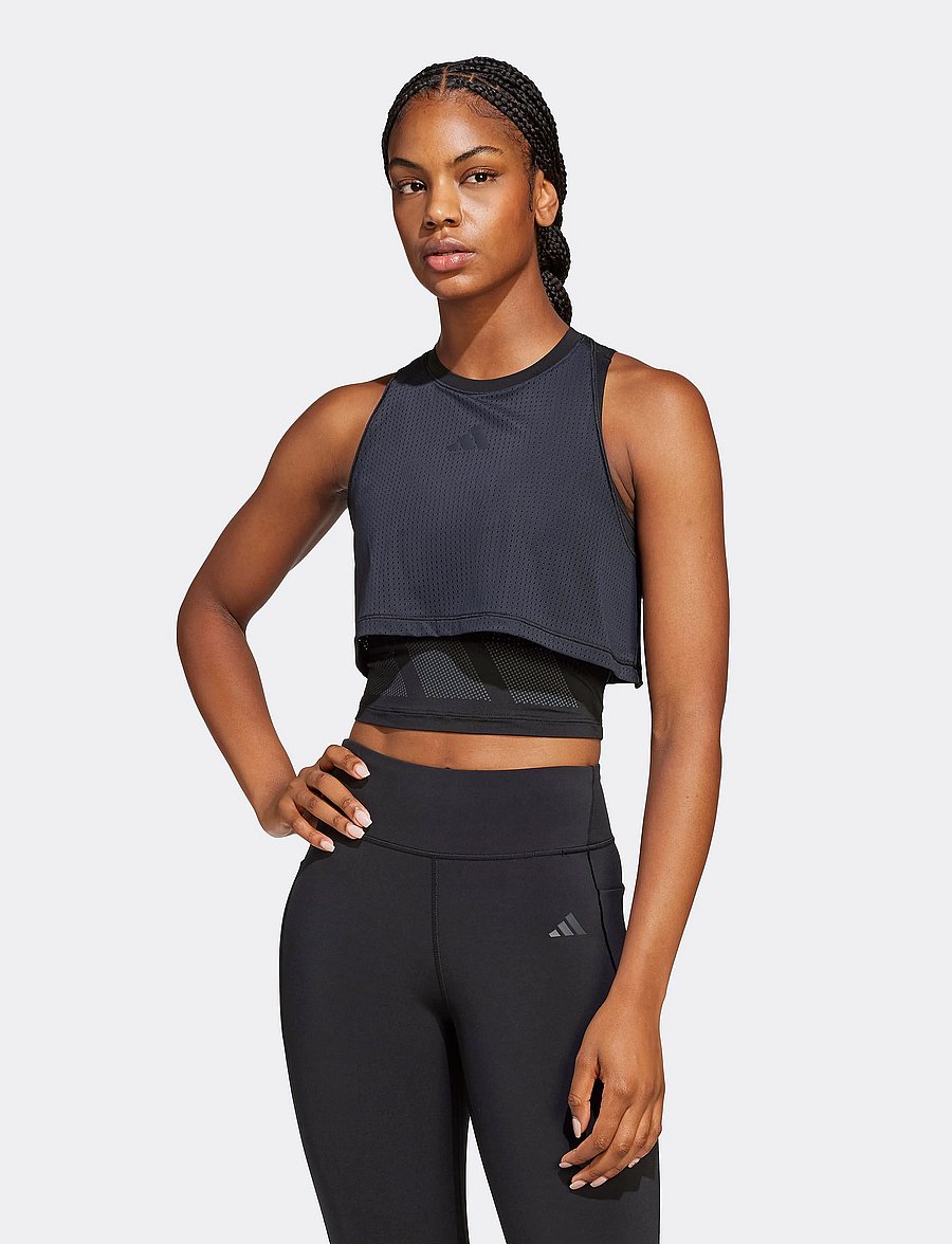 adidas Performance - COOL INT. TANK - black - 0